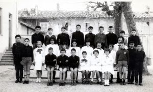 001_02051962 Scuola Riberi Alpignano Anno Scolarico 1961 _ 1962 Classe 5^ Mista